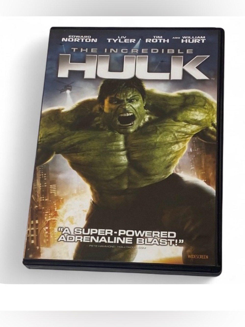 The Incredible Hulk DVD Marvel Superhero Movie Edward Norton Action Film